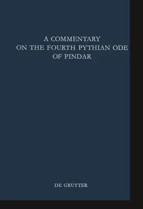 Braswell |  A Commentary on the Fourth Pythian Ode of Pindar | Buch |  Sack Fachmedien