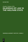 Teubner |  Dilemmas of Law in the Welfare State | Buch |  Sack Fachmedien
