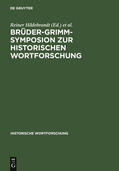 Knoop / Hildebrandt |  Brüder-Grimm-Symposion zur Historischen Wortforschung | Buch |  Sack Fachmedien