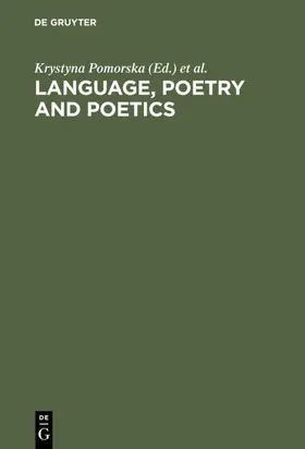 Pomorska / McLean / Vine |  Language, Poetry and Poetics | Buch |  Sack Fachmedien