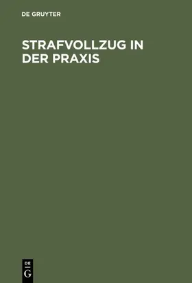 Blau / Schwind |  Strafvollzug in der Praxis | Buch |  Sack Fachmedien