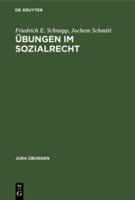 Schmitt / Schnapp | Übungen im Sozialrecht | Buch | 978-3-11-011099-9 | sack.de