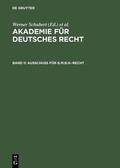 Schubert |  Ausschuß für G.m.b.H.-Recht | Buch |  Sack Fachmedien