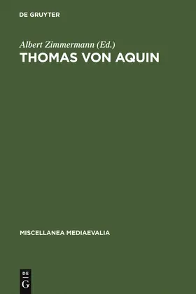 Kopp / Zimmermann | Thomas von Aquin | Buch | 978-3-11-011179-8 | www.sack.de