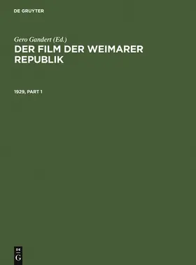 Gandert |  1929 | Buch |  Sack Fachmedien