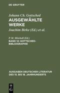 Gottsched / Mitchell |  Gottsched-Bibliographie | Buch |  Sack Fachmedien