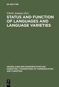 Ammon |  Status and Function of Languages and Language Varieties | Buch |  Sack Fachmedien