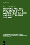 Pape / Jacobi |  Thinking and the Structure of the World / Das Denken und die Struktur der Welt | Buch |  Sack Fachmedien