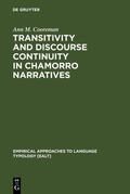 Cooreman |  Transitivity and Discourse Continuity in Chamorro Narratives | Buch |  Sack Fachmedien