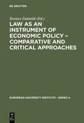 Daintith |  Law as an Instrument of Economic Policy ¿ Comparative and Critical Approaches | Buch |  Sack Fachmedien