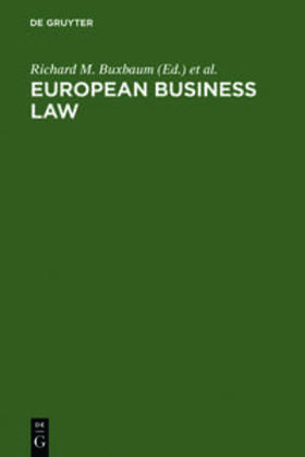 Buxbaum / Hirsch / Hopt | European Business Law | Buch | 978-3-11-011648-9 | sack.de