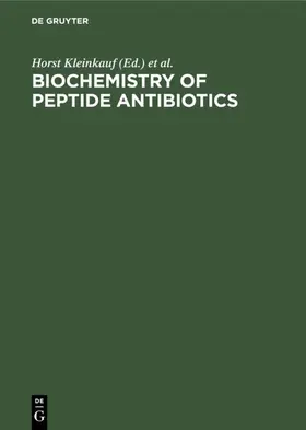 Döhren / Kleinkauf |  Biochemistry of Peptide Antibiotics | Buch |  Sack Fachmedien