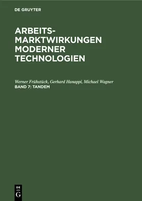 Frühstück / Wagner / Hanappi |  Tandem | Buch |  Sack Fachmedien