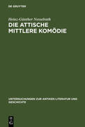 Nesselrath |  Die attische Mittlere Komödie | Buch |  Sack Fachmedien