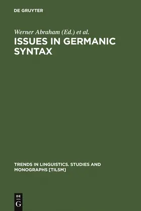 Abraham / Reuland / Kosmeijer |  Issues in Germanic Syntax | Buch |  Sack Fachmedien