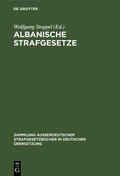 Stoppel |  Albanische Strafgesetze | Buch |  Sack Fachmedien