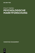 Salcher |  Psychologische Marktforschung | Buch |  Sack Fachmedien