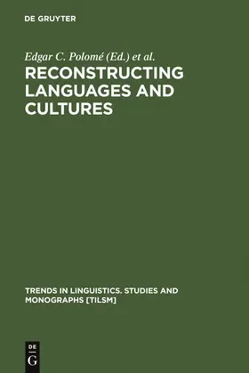 Winter / Polomé | Reconstructing Languages and Cultures | Buch | 978-3-11-012671-6 | sack.de