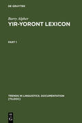 Alpher |  Yir-Yoront Lexicon | Buch |  Sack Fachmedien