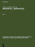 Wunderlich / Stechow |  Semantik / Semantics | Buch |  Sack Fachmedien