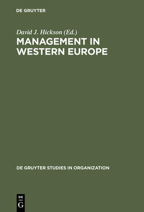 Hickson | Management in Western Europe | Buch | 978-3-11-012710-2 | sack.de