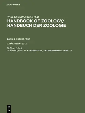 Schedl |  Hymenoptera, Unterordnung Symphyta | Buch |  Sack Fachmedien