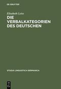Leiss |  Die Verbalkategorien des Deutschen | Buch |  Sack Fachmedien