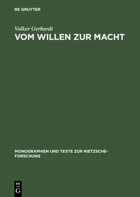 Gerhardt |  Vom Willen zur Macht | Buch |  Sack Fachmedien