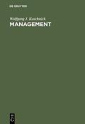 Koschnick |  Management | Buch |  Sack Fachmedien