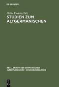 Uecker |  Studien zum Altgermanischen | Buch |  Sack Fachmedien