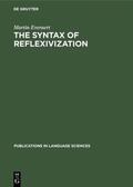 Everaert |  The Syntax of Reflexivization | Buch |  Sack Fachmedien
