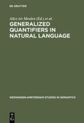 Benthem / Meulen |  Generalized Quantifiers in Natural Language | Buch |  Sack Fachmedien