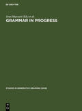 Nespor / Mascaró |  Grammar in Progress | Buch |  Sack Fachmedien