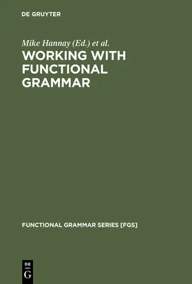 Vester / Hannay |  Working with Functional Grammar | Buch |  Sack Fachmedien