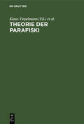 Beek / Tiepelmann |  Theorie der Parafiski | Buch |  Sack Fachmedien