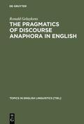 Geluykens |  The Pragmatics of Discourse Anaphora in English | Buch |  Sack Fachmedien