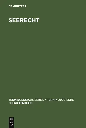  Seerecht | Buch |  Sack Fachmedien