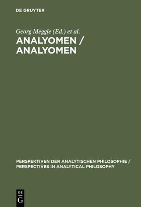 Wessels / Meggle |  Analyomen / Analyomen | Buch |  Sack Fachmedien