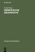 Meyer |  Hebräische Grammatik | Buch |  Sack Fachmedien