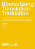 Kittel / Frank / Greiner |  Übersetzung - Translation - Traduction. 1. Teilband | Buch |  Sack Fachmedien