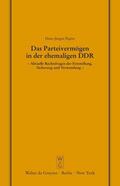 Papier |  Das Parteivermögen in der ehemaligen DDR | Buch |  Sack Fachmedien