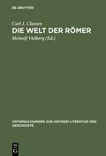 Classen / Vielberg |  Die Welt der Römer | Buch |  Sack Fachmedien