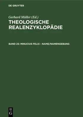 Müller |  Minucius Felix - Name/Namengebung | Buch |  Sack Fachmedien