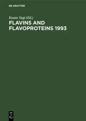 Yagi |  Flavins and Flavoproteins 1993 | Buch |  Sack Fachmedien