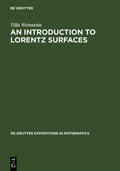 Weinstein |  An Introduction to Lorentz Surfaces | Buch |  Sack Fachmedien