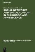 Hurrelmann / Nestmann |  Social Networks and Social Support in Childhood and Adolescence | Buch |  Sack Fachmedien