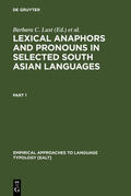 Lust / Subbarao / Wali |  Lexical Anaphors and Pronouns in Selected South Asian Languages: | Buch |  Sack Fachmedien
