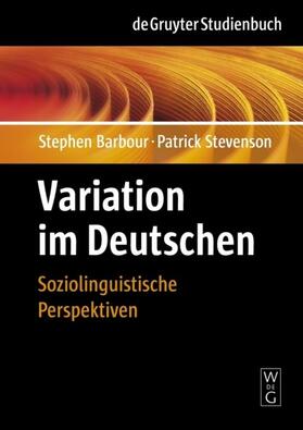 Barbour / Stevenson |  Variation im Deutschen | Buch |  Sack Fachmedien