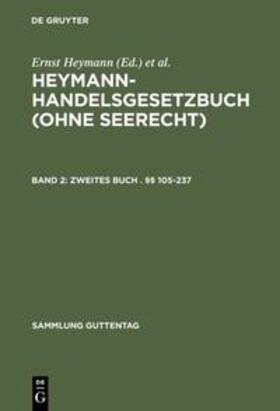 Balzer / Rohrmann / Berger | Zweites Buch . §§ 105-237 | Buch | 978-3-11-014760-5 | sack.de