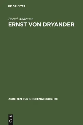 Andresen |  Ernst von Dryander | Buch |  Sack Fachmedien